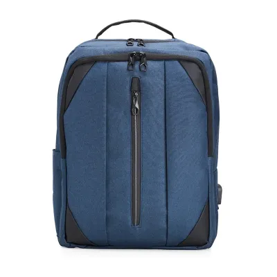 Mochila de nylon azul 24 litros