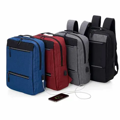 Mochila de Nylon Com Compartimento Para Notebook Ate 156 Polegadas