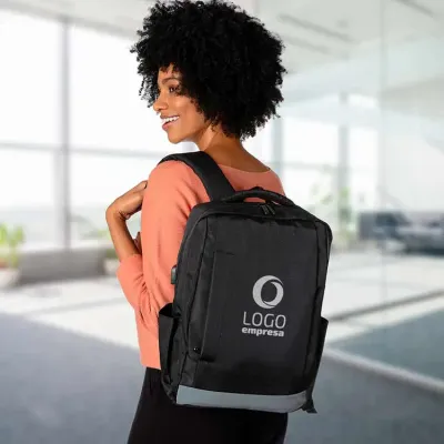 Mochila de Nylon Para Notebook