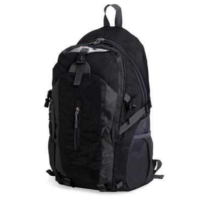 Mochila de nylon preta