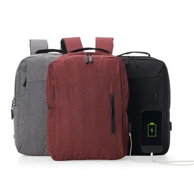 Mochila de Nylon Usb 21l