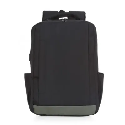 Mochila de Nylon Usb Personalizada Lnr03034
