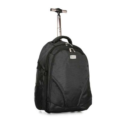 Mochila de Rodinha Com Porta Notebook e Haste em Inox