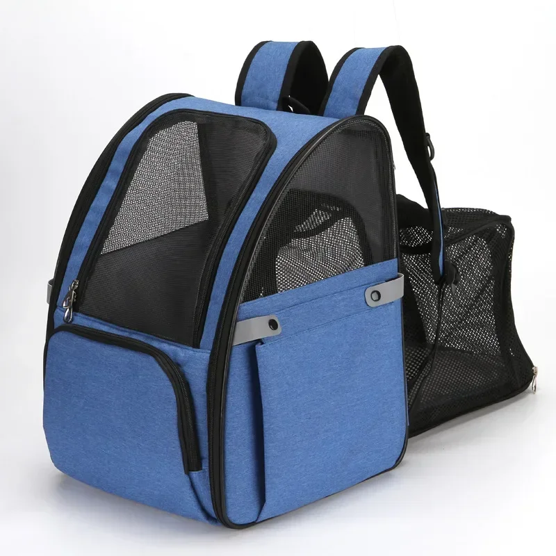 Mochila Dobrável para Transporte de Animais de Estimação, Ideal para Cães e Gatos
