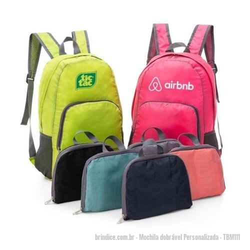 Mochila Dobravel Personalizada