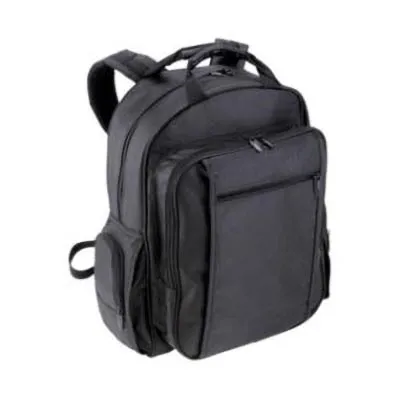 Mochila em poliéster 600 divisória frontal.
