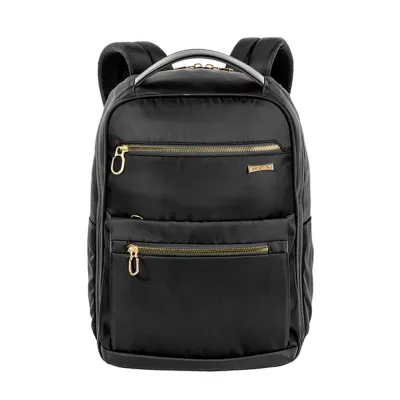Mochila Grande Slim Notebook 15 Sestini Elegance - Preto