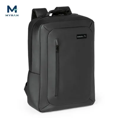 Mochila impermeável em 600d com compartimento principal almofadado e