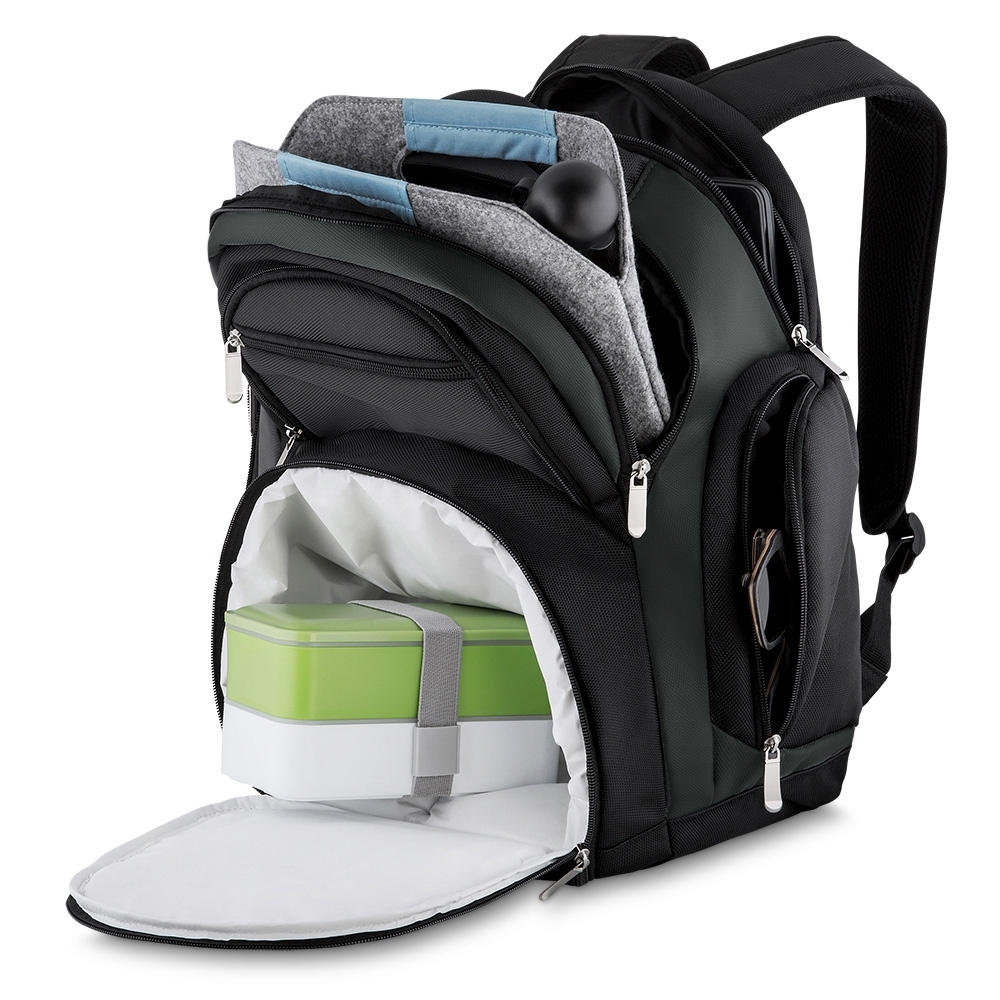 Mochila Notebook com Compartimento Térmico Personalizada — foto 3