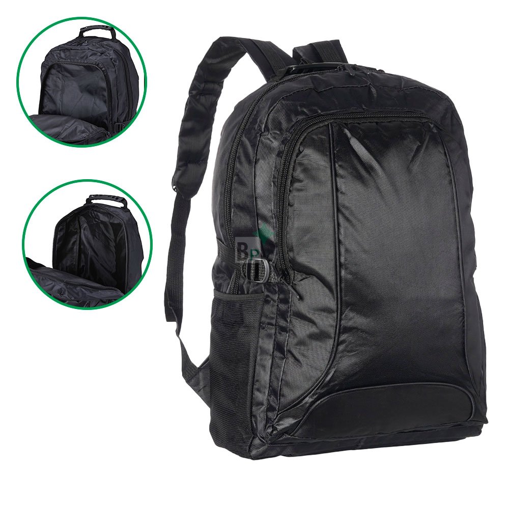 Mochila Nylon 42 Litros Preto Personalizado