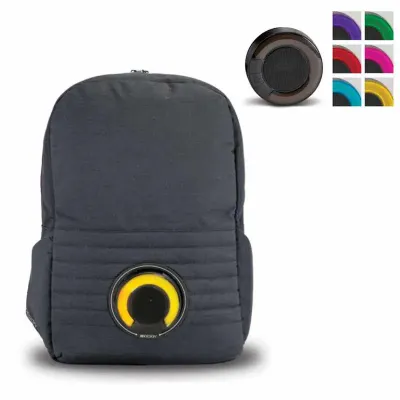 Mochila Para Notebook Com Alto Falante de 3w Com Led Personalizada
