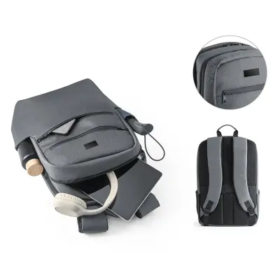 Mochila Para Notebook em Nylon 2tone