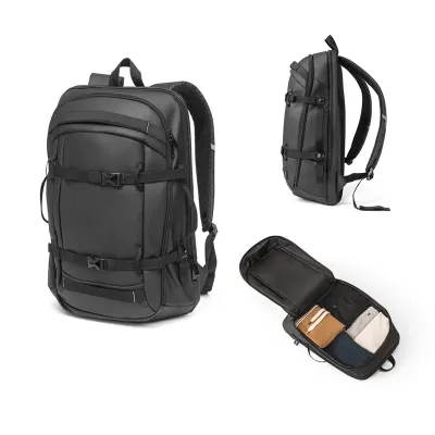Mochila para notebook em poliéster reciclado 900D de alta densidade