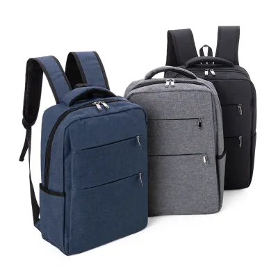 Mochila para Notebook em tecido poliéster: 3 cores