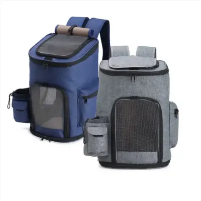 Mochila Para Transporte de Pet Com Logo