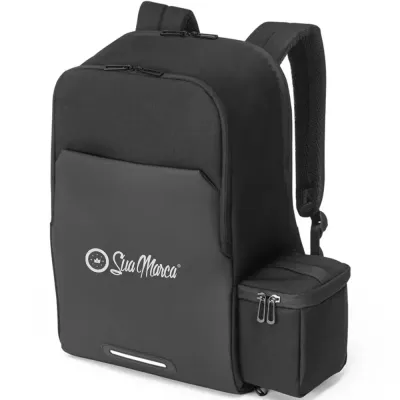 Mochila Personalizada Com Bolsa Termica Lateral