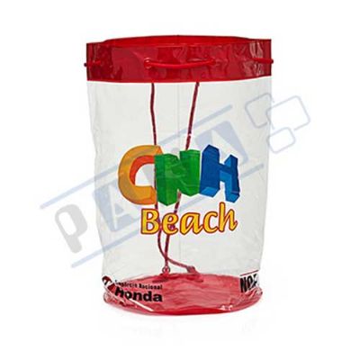Mochila plástica personalizada