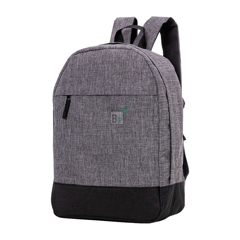 Mochila Poliéster 21 Litros Cinza Personalizado