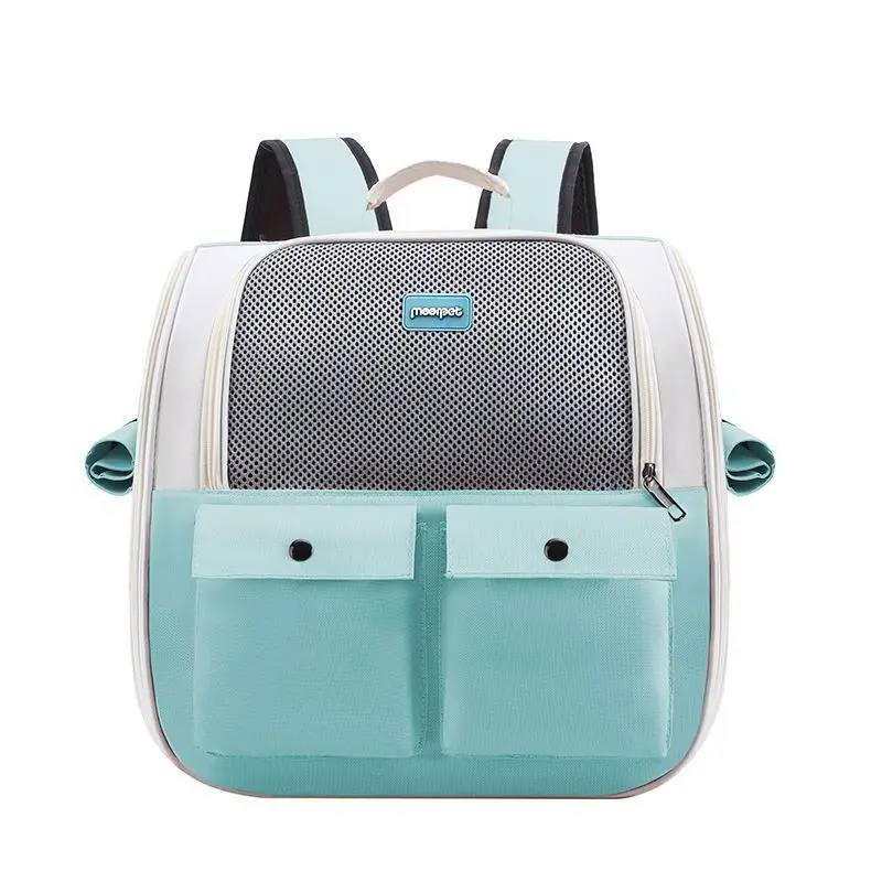 Mochila Respirável para Transporte de Animais de Estimação: Gaiola Espacial de Alta Capacidade para Gatos e Outros Pets