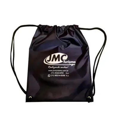 Mochila saco em nylon