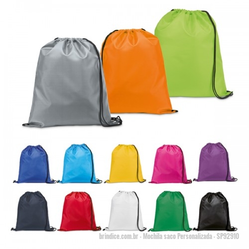 Mochila Saco Personalizada
