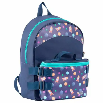 Mochila Space Com Lancheira Infantil