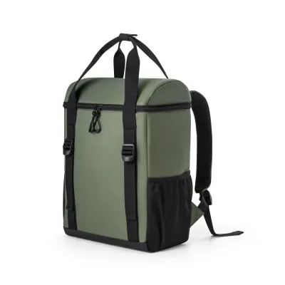 Mochila térmica almofadada em ripstop poliéster reciclado 600D