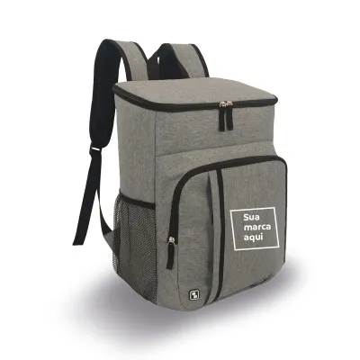 Mochila Termica Everest 15L Cinza Personalizada