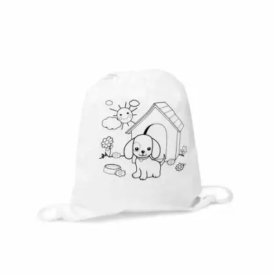 Mochila Tipo Saco Para Colorir Personalizada