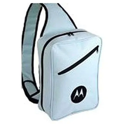 Mochila Transversal Com Bolsos Frontais