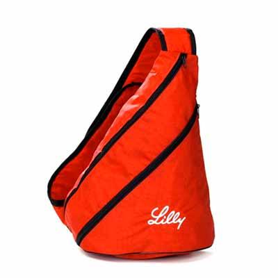 Mochila Transversal em Nylon Amassado