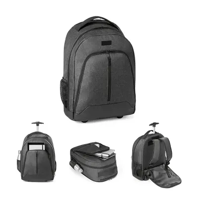 Mochila trolley para notebook em 600D de alta densidade e poliéster 600D impermeável