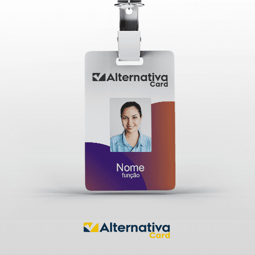 Modelo de Crachá para Download grátis