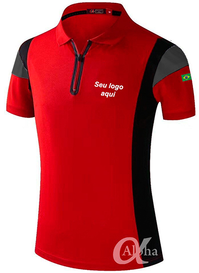 Modelo de uniformes e fardamentos para empresas camisas gola polo personalizadas - kit 10 pçs
