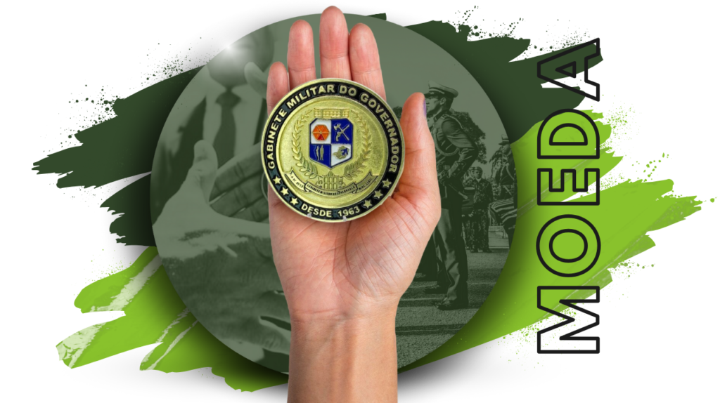 Moeda em Metal 100% Personalizada