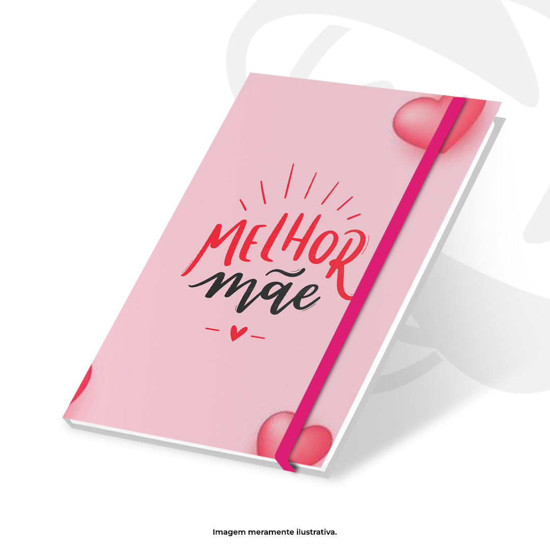 Moleskine 14x20 Capa Papel Triples 250g / Miolo Ap 75g / 100 Folhas Capa e Contra 4x4 Laminado Brochura