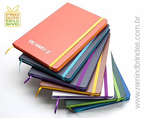 Moleskine com papel colorido Personalizado — foto 2