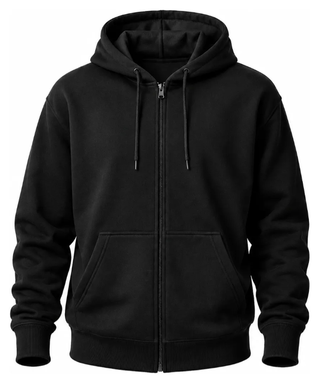 Moletom Casaco Canguru Zipper com Capuz Confortável Premium