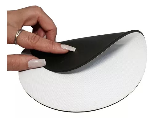 Mouse Pad Branco Sublimação Redondo