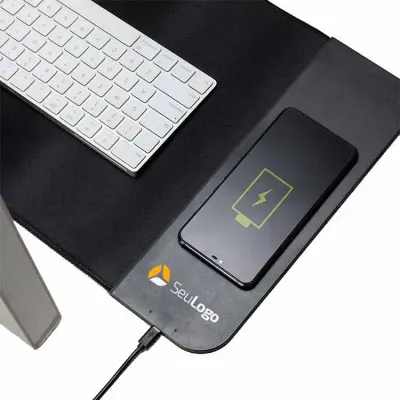 Mouse Pad Com Carregador Por Inducao