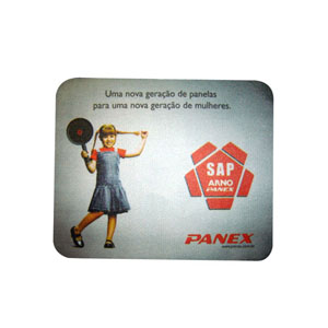 Mouse Pad Emborrachado Com Formato Retangular Nas Medidas 185 x 225 cm Personalize ja um Brind