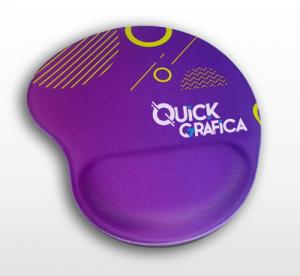 Mouse Pad Ergonômico 20x25 cm Tecido Neoprene 4x0
