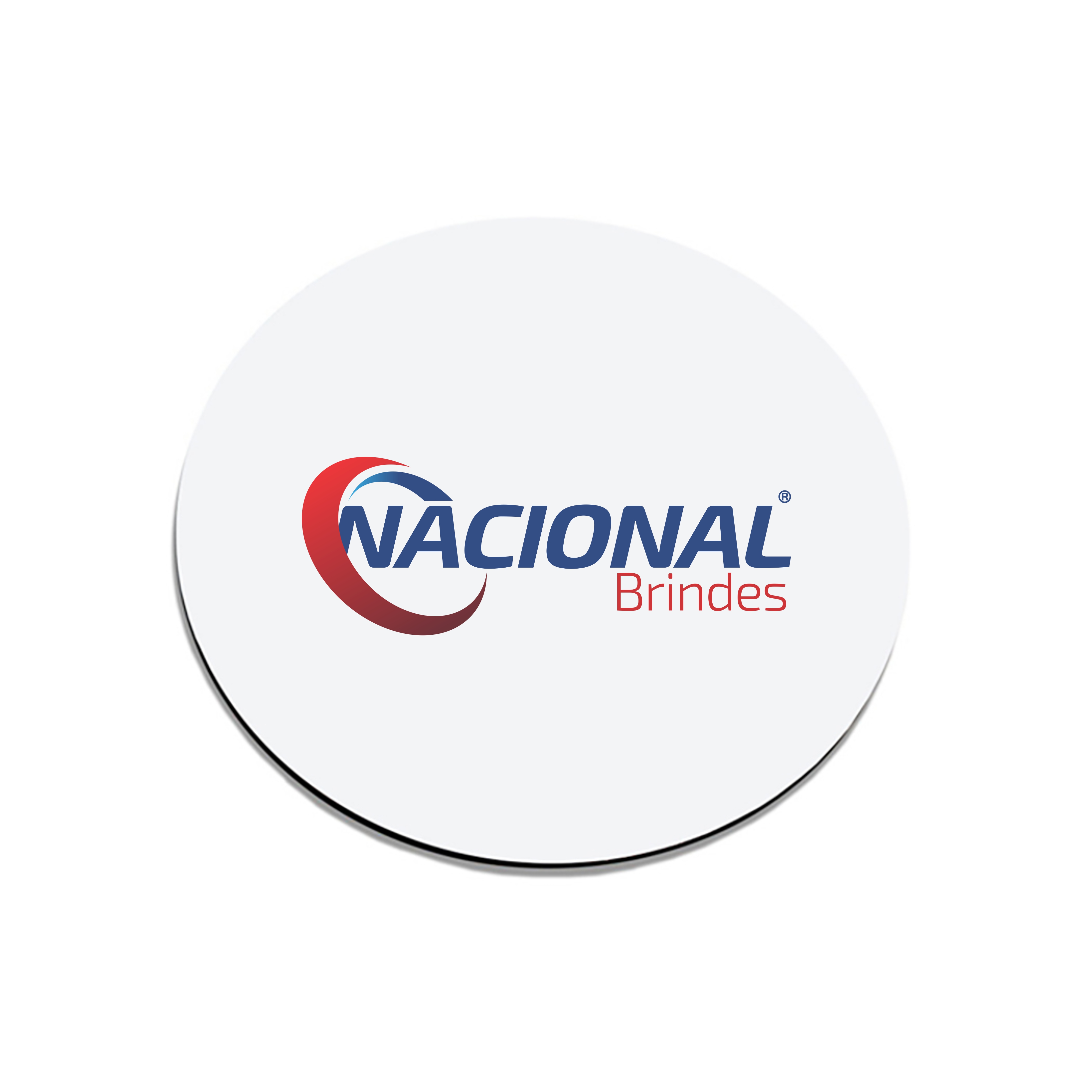Mouse Pad Redondo De PVC Liso