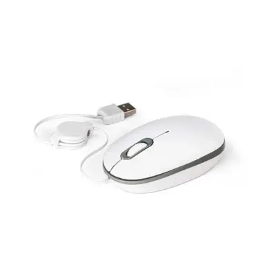 Mouse Wireless Com Cabo Retratil