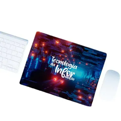 Mousepad Mouse Pad Grande em Neoprene Personalizavel