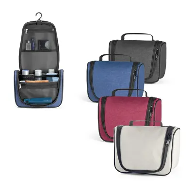 Necessaire 600d Com Gancho e Compartimentos Internos