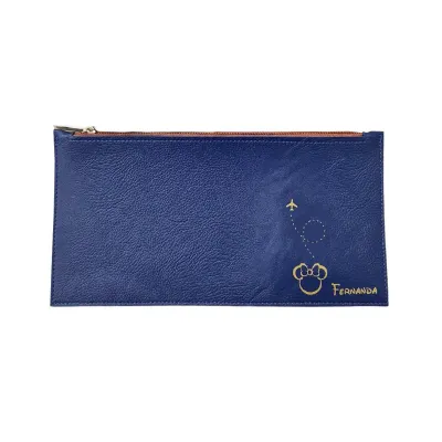 Necessaire a Fio Personalizada - Azul