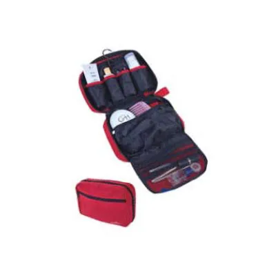 Necessaire Cabide em Nylon Multi Divisorias Internas Alca de Mao Bolso Frontal