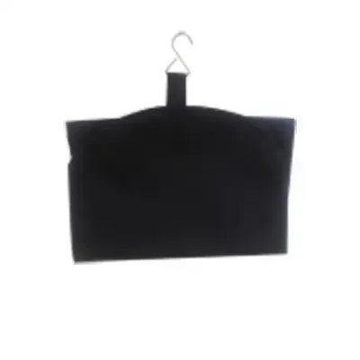 Necessaire Cabide Preta Lona