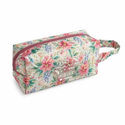 Nécessaire Classic Rosa Personalizada